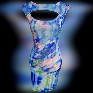 Rolla coaster watercolor dress